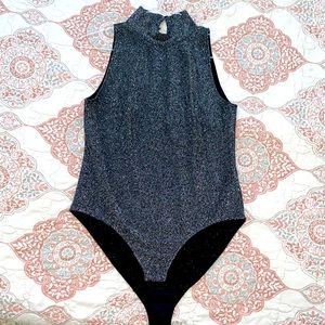 H&M, Glitter bodysuit. Size L.